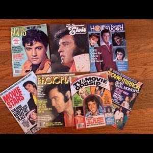 Elvis Presley Magazine Lot